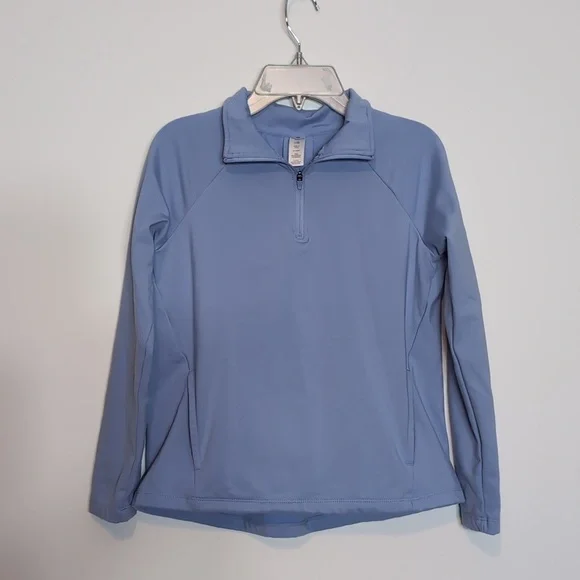 Yogalicious Girls 1/4 Zip Pullover Top Jacket - Picture 1 of 3